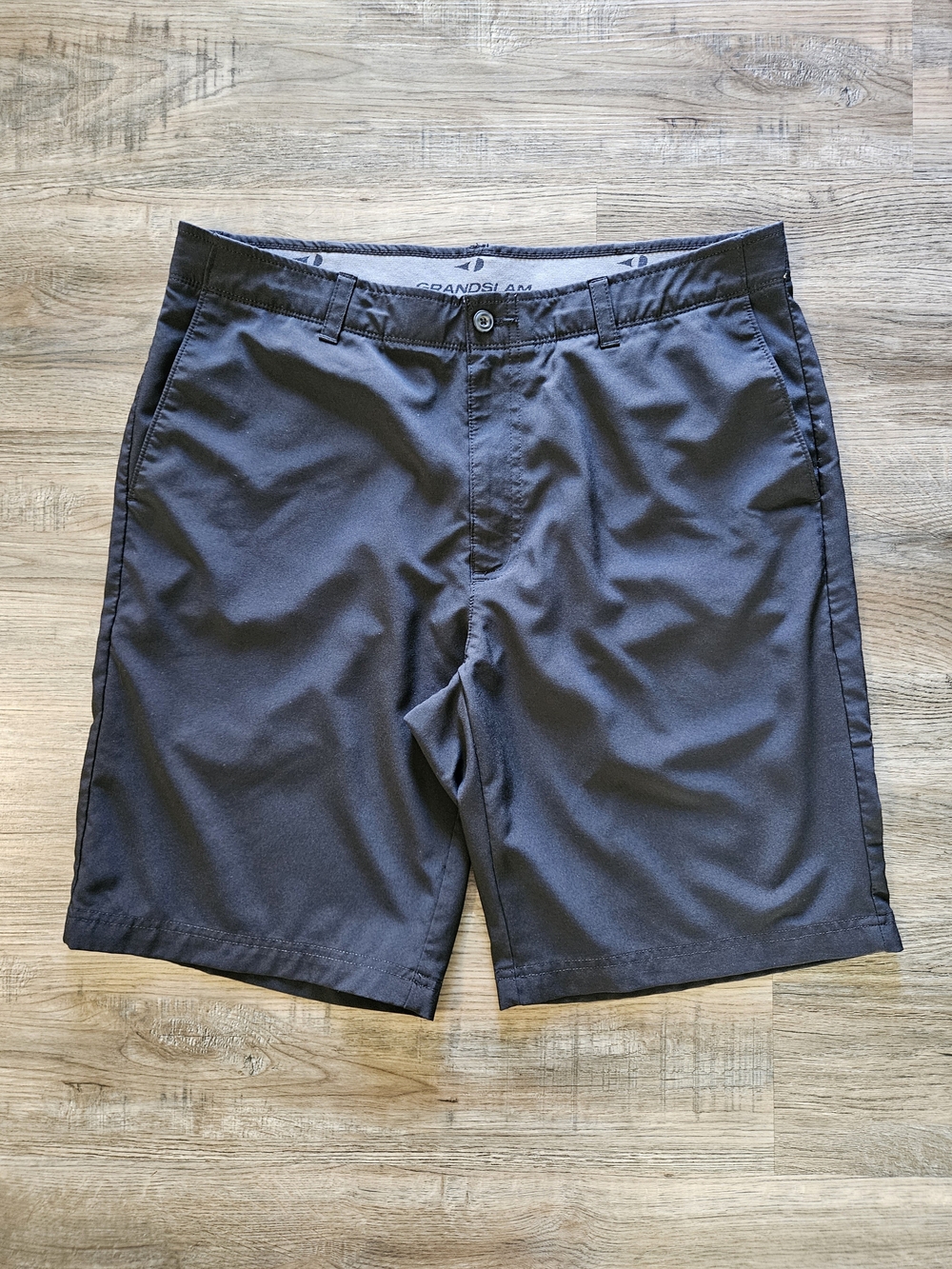 Grand Slam Men's Black Performance Shorts